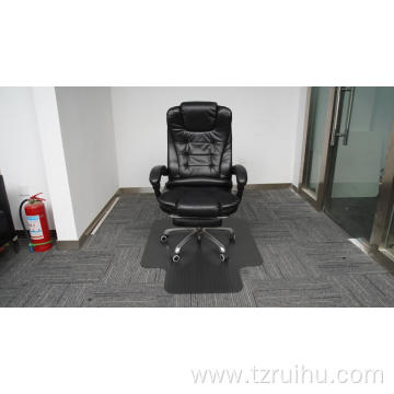 Embossed Vinyl Rolling Floor Protection PVC Chair Mat